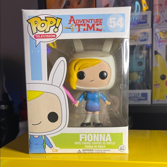 Funko Other - Funko Pop! Adventure Time Fionna Figure with White and Blue Outfit